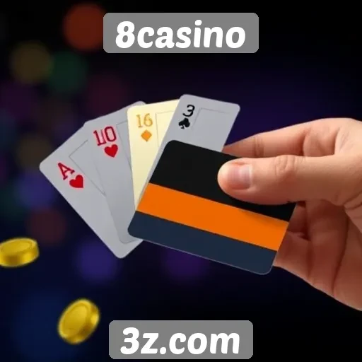 Métodos de pagamento aceitos no 8casino
